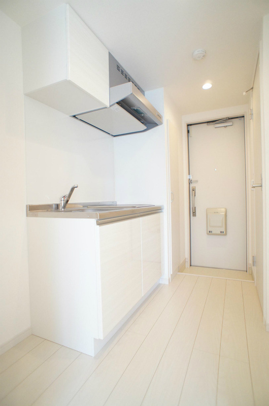 コンパクトなキッチンで掃除もラクラク