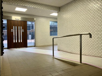落ち着いたロビーです