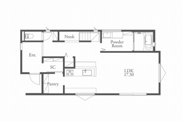 【間取り】 | 西区今津　戸建て