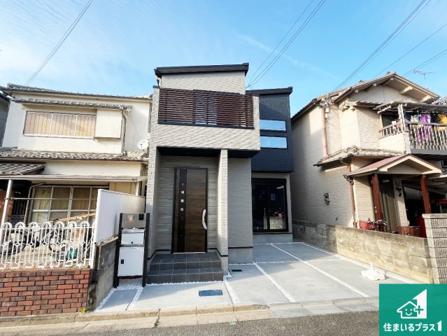 加古川市加古川町河原　第1期　新築一戸建ての外観|安心の10年保証！外観を美しく保ち、雨水で汚れを落とします！気になることがありましたら、お気軽にお問い合わせください！