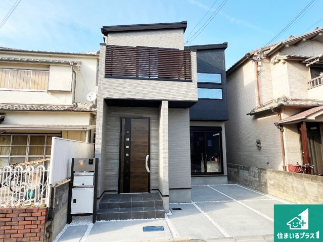 加古川市加古川町河原　第1期　新築一戸建ての外観|安心の10年保証！外観を美しく保ち、雨水で汚れを落とします！気になることがありましたら、お気軽にお問い合わせください！