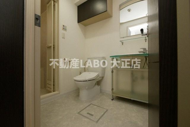 インボイス難波南レジデンスのトイレ
