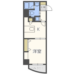 インボイス難波南レジデンスの間取り