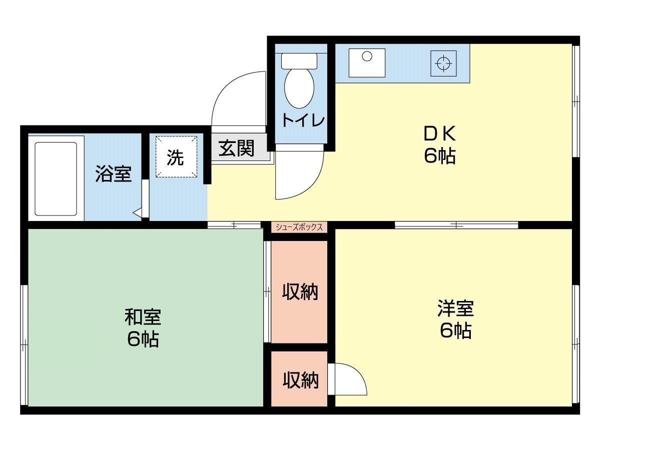 サンシャイン保戸野の間取り