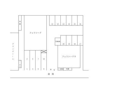 【区画図】 | フェリシード