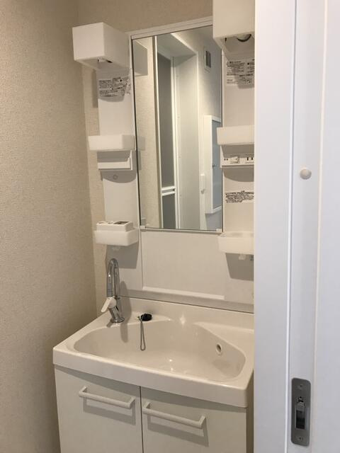 レアージュ平井の洗面所|使いやすい洗面所です