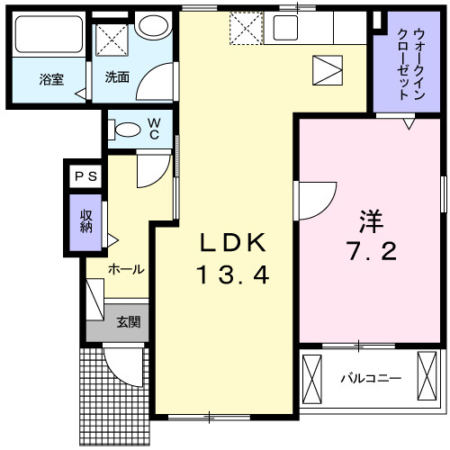 【間取り】 | ラ・ヴィーユⅢ