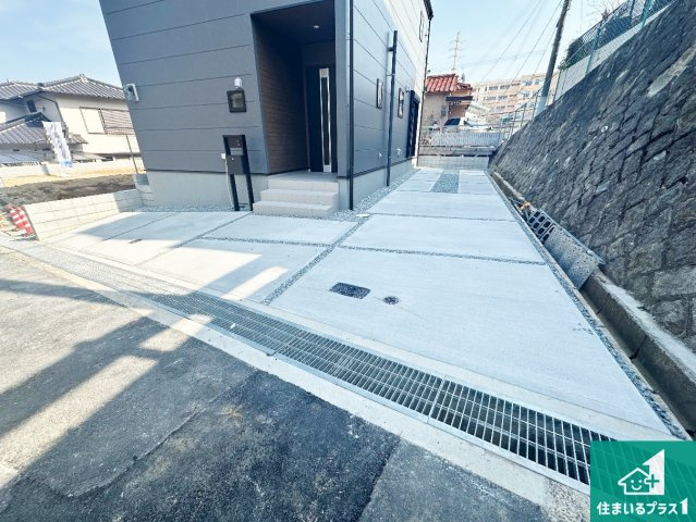 29日(土)30日(日)現地ご見学可能！　神戸市北区緑町　限定1邸の駐車場|駐車スペース！散水栓があるので、こまめに愛車を洗えます！