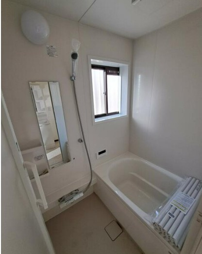 【中古】日高市武蔵台リフォーム中古住宅の浴室|お風呂も新品！気持ちよく疲れを癒しましょう！