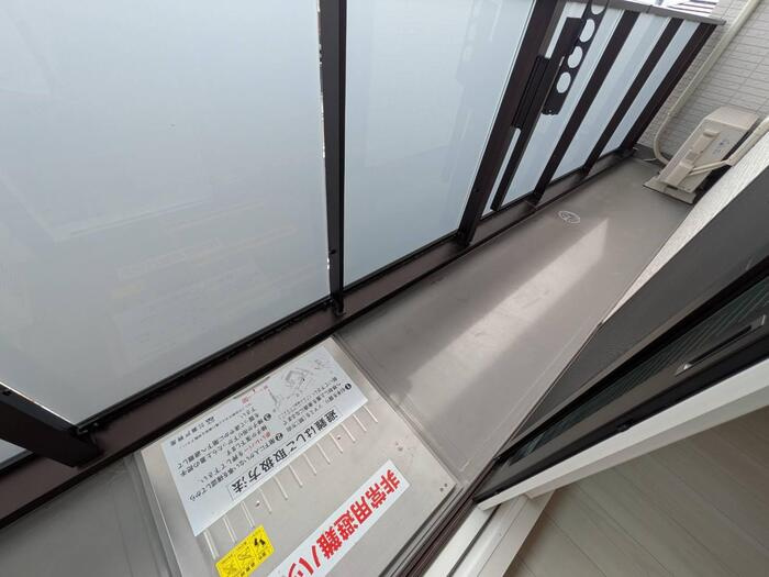 D-PLACE本町のバルコニー