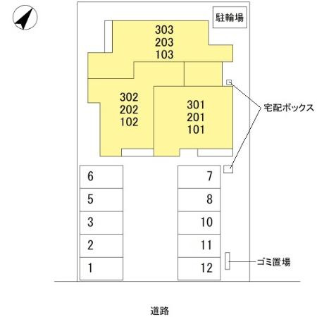 D-PLACE本町のエントランス