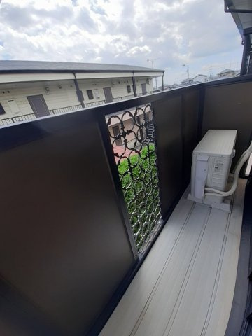 レインボータウンＢのバルコニー|陽当たり良好なバルコニーです♪