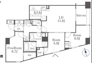 【間取り】 | ヴェーゼント久が原