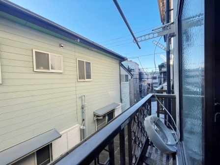 ノーブルイズミのバルコニー|リノベーション中