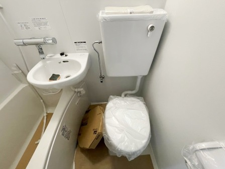 ノーブルイズミのトイレ|リノベーション中