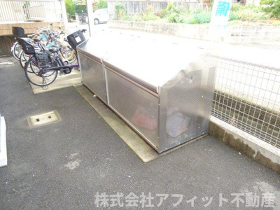 【その他共用部分】 | クレスト　壱番館 | 敷地内ゴミ置場