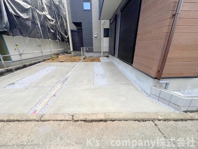 ◎茅ヶ崎市今宿　新築戸建　1号棟の駐車場|駐車スペース◇