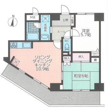 【間取り】 | プリオール湘南長後