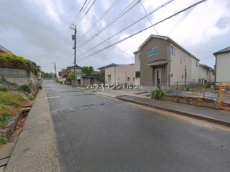 【前面道路含む現地写真】 | 名古屋市天白区島田４丁目2704【仲介手数料無料】新築一戸建て　A号棟