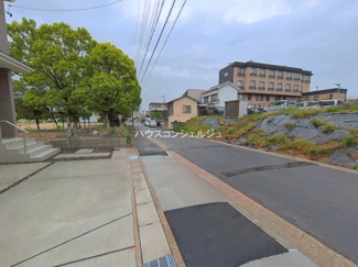 【前面道路含む現地写真】 | 名古屋市天白区島田４丁目2704【仲介手数料無料】新築一戸建て　A号棟