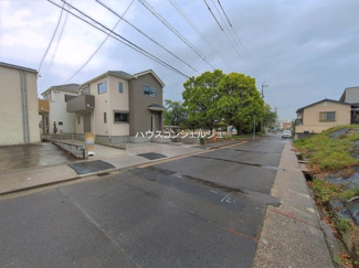 【前面道路含む現地写真】 | 名古屋市天白区島田４丁目2704【仲介手数料無料】新築一戸建て　A号棟