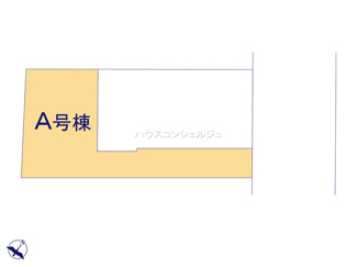 【区画図】 | 名古屋市天白区島田４丁目2704【仲介手数料無料】新築一戸建て　A号棟