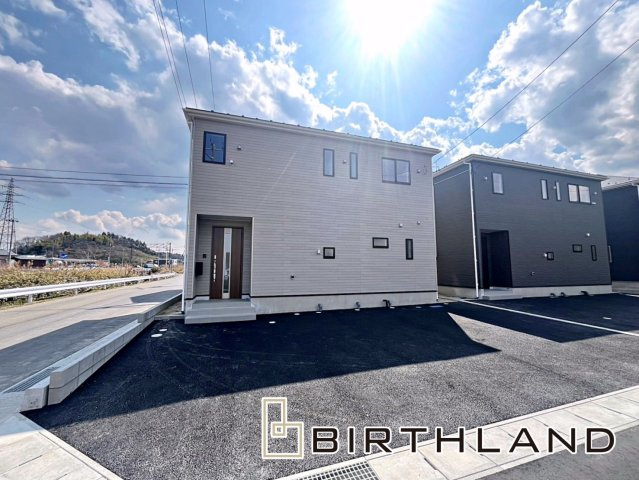 新築戸建・新築建売　二本松市油井第5　油井小・安達中の外観|〈6号棟〉完成いたしました！ご内覧可能です♪