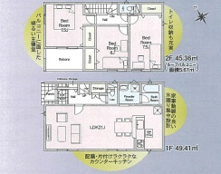 【間取り】 | 小山市東間々田　新築住宅　7号棟