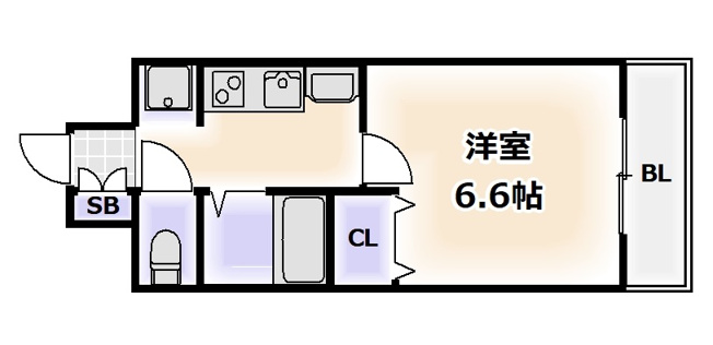 【間取り】 | エステムコート難波サウスプレイスⅡレフィーナ