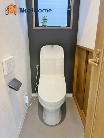 神戸市西区竜が岡2丁目　新築戸建のトイレ|【ホームページに現地動画掲載中】●年中無休：当日予約可●トイレは新調されております。