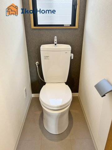 神戸市西区竜が岡2丁目　新築戸建のトイレ|【ホームページに現地動画掲載中】●年中無休：当日予約可●２階トイレはウォシュレットはございません！