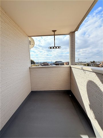 柳島中古戸建のバルコニー