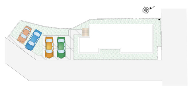 【区画図】 | 行田市佐間3丁目　新築戸建　全8棟　3号棟