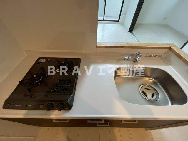 パークス堺筋本町　BRAVI不動産のキッチン|【パークス堺筋本町】キッチンです