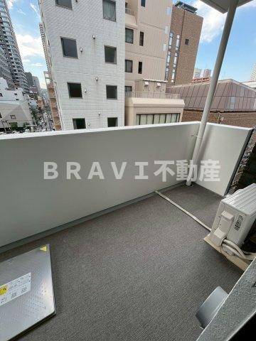 パークス堺筋本町　BRAVI不動産のバルコニー|【パークス堺筋本町】バルコニーがあります