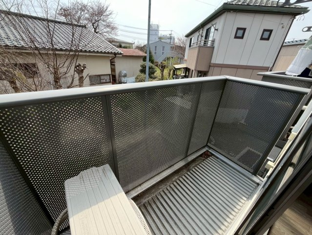 龍舎Aのバルコニー