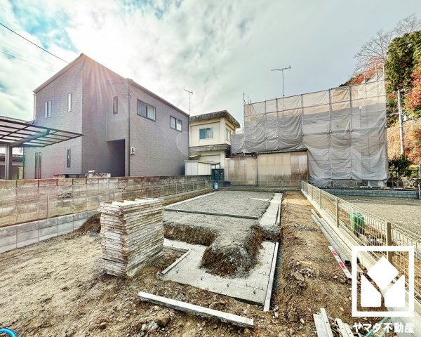 大津市鶴の里　1期　2号地の外観|12月20日　現地写真更新