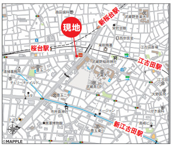 【地図】 | ソレイユ桜台(三田桜台第三コーポ)２