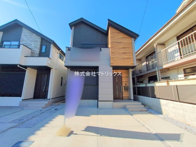 練馬区下石神井4丁目　駅近×土地31坪超　ZEH水準住宅　全2棟の外観|1号棟