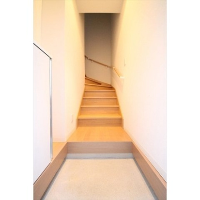 豊島区長崎１丁目のアパートの玄関