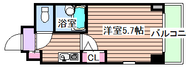 【間取り】 | プレサンス天満