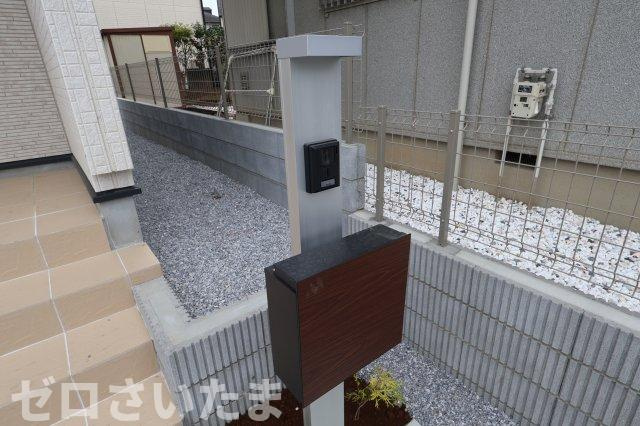 《仲介手数料無料》蓮田市椿山２丁目10-11新築一戸建てブルーミングガーデンのセキュリティ