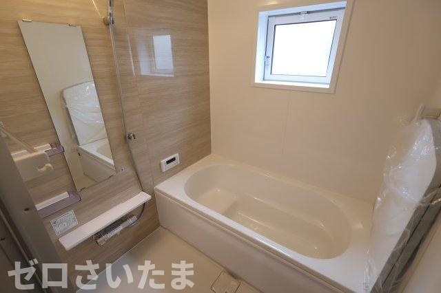 《仲介手数料無料》蓮田市椿山２丁目10-11新築一戸建てブルーミングガーデンの浴室