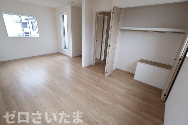 《仲介手数料無料》蓮田市椿山２丁目10-11新築一戸建てブルーミングガーデンの洋室