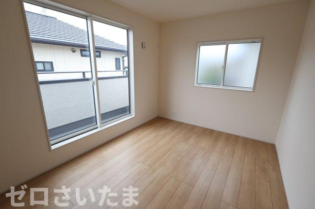 《仲介手数料無料》蓮田市椿山２丁目10-11新築一戸建てブルーミングガーデンの洋室