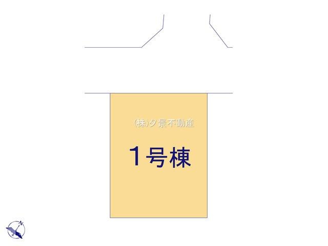 《仲介手数料無料》蓮田市椿山２丁目10-11新築一戸建てブルーミングガーデンの区画図