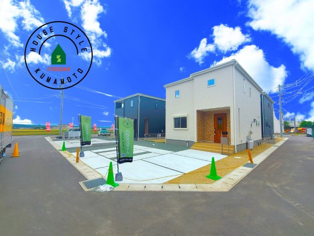 上益城郡御船町小坂第2-2棟（1号棟）の前面道路含む現地写真|見学の時間などお気軽にお問い合わせ下さい。