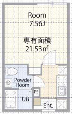 エテルノヴァローレ草加Ⅱの間取り