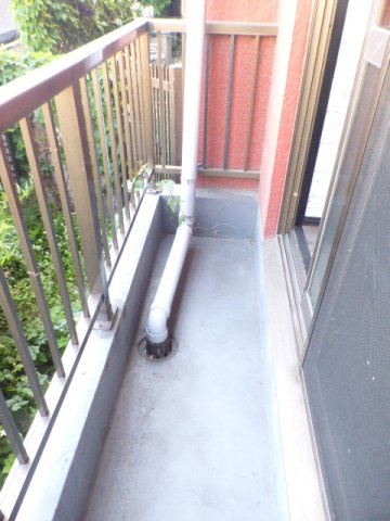 松山ハイツのバルコニー|※別部屋参照