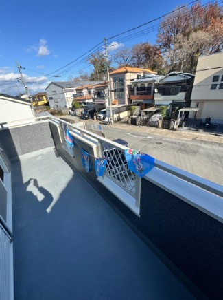 妙見坂2丁目　中古一戸建てのバルコニー|■物件内覧・資金計画相談・住宅ローン相談、リフォーム相談、お問合せ受付中■
※当日・翌日のご内覧、ご相談はお電話でのお問合せがスムーズです！